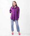 Satin Plain Classic Shirt