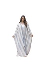 Embroidered Linen Kaftan