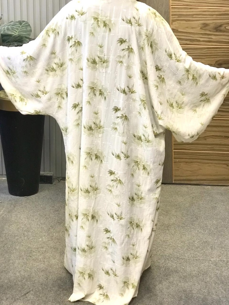 Foil Shine Long Cardigan