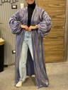 GHAILAM Shimmer Pleated Kaftan
