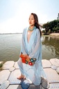 Remal Crochet Cover-Up Dress