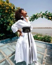 Belted Muse Dress
