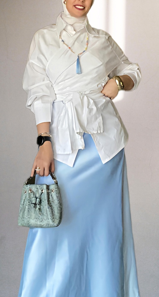 Wrapping Cross Over Shirt
