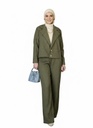 Embellished Short-Jacket Pants Suit