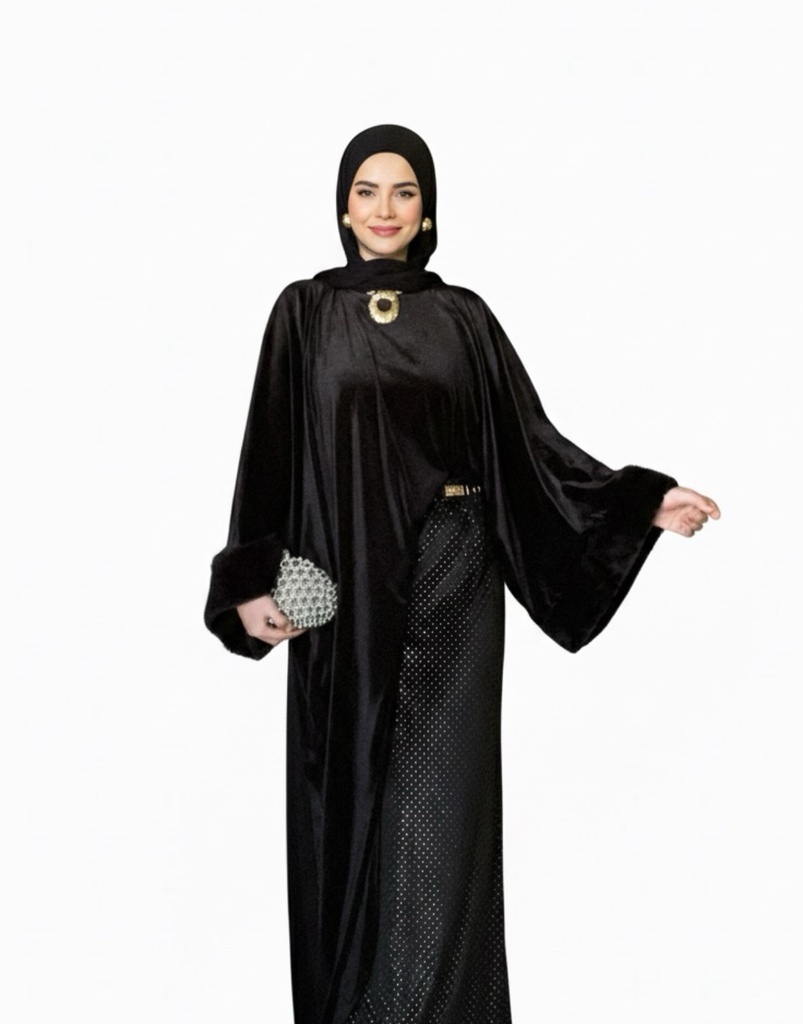 Light-Embellished Skirt Suit