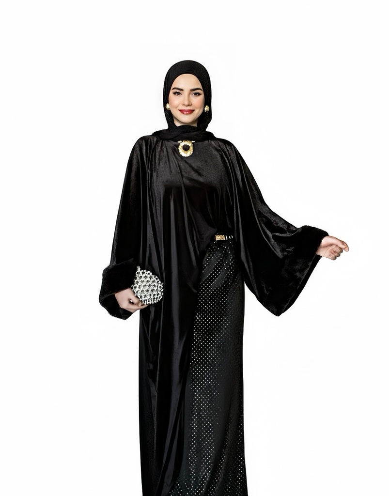 Light-Embellished Skirt Suit