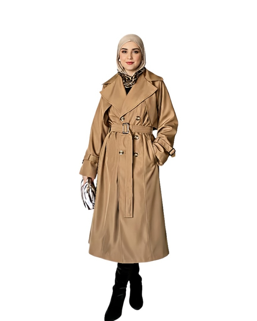 Classic Belted Trench Coat