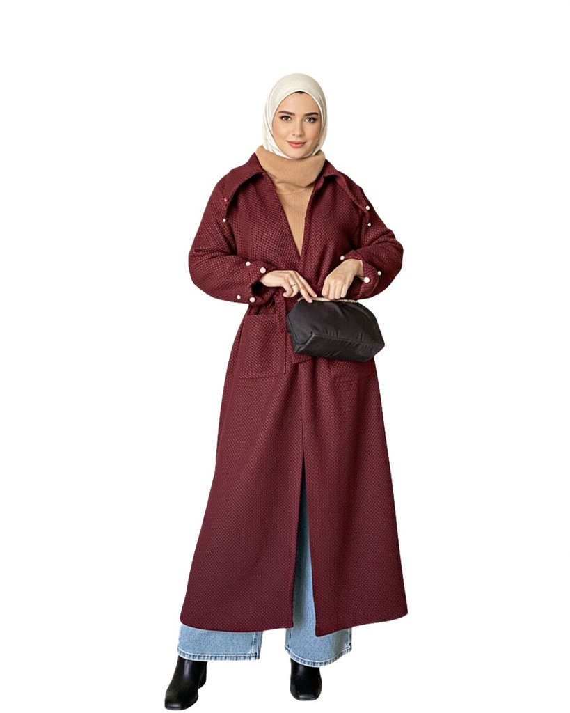 Textured Collar Dress