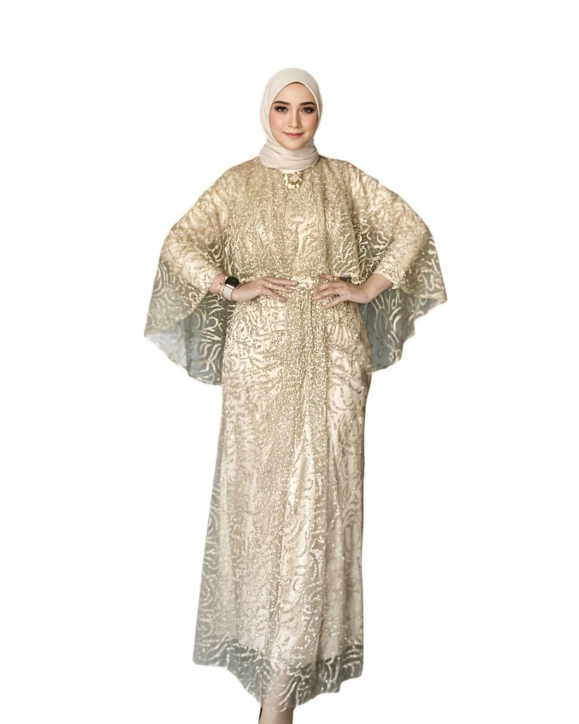 Beaded Layered Dress