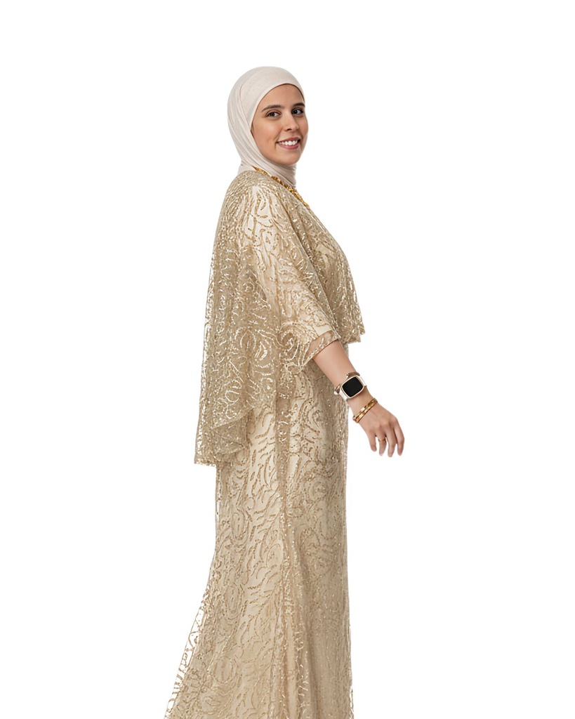 Beaded Layered Dress