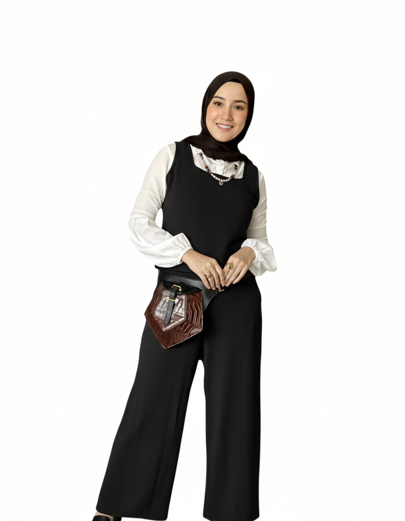 Wool Textured Vest Suit