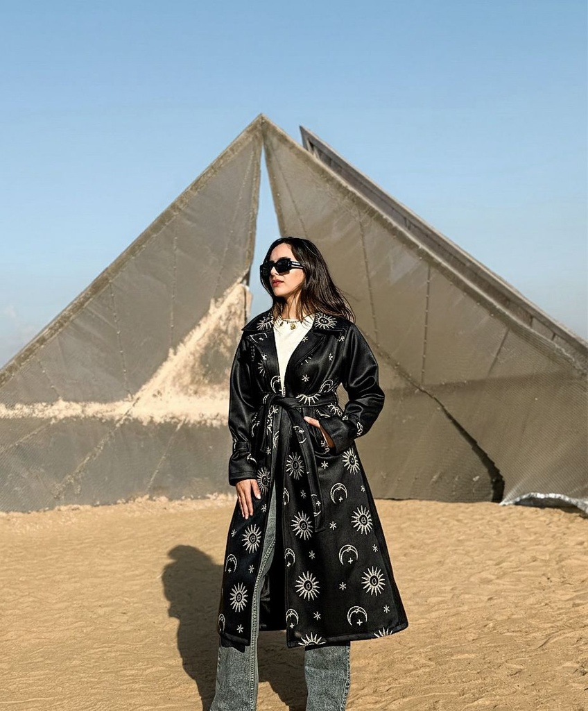 Wool Aristo Print Coat