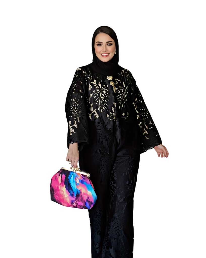 Giupure Leaves Pants Set