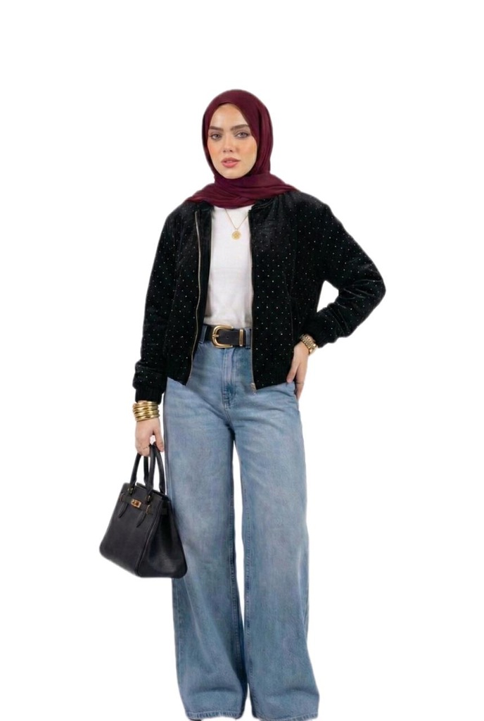 Studded Suede Jacket  