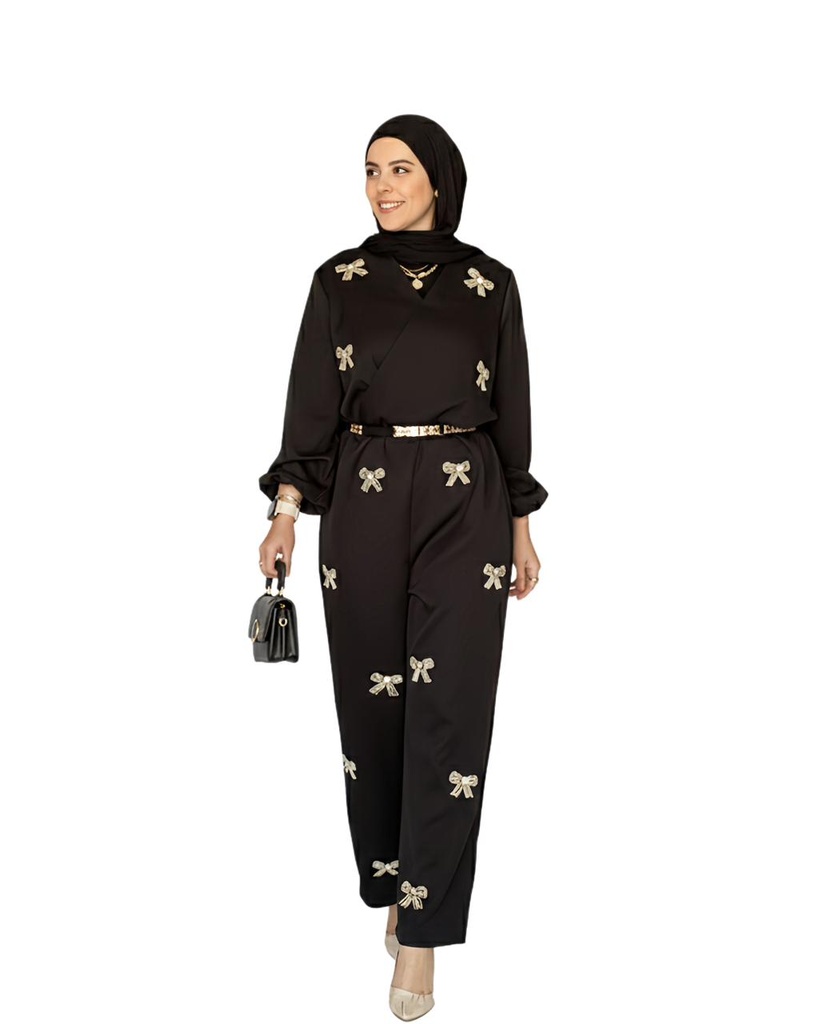 Elegant Pearl Jumpsuit