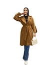 Suede Lapel Coat