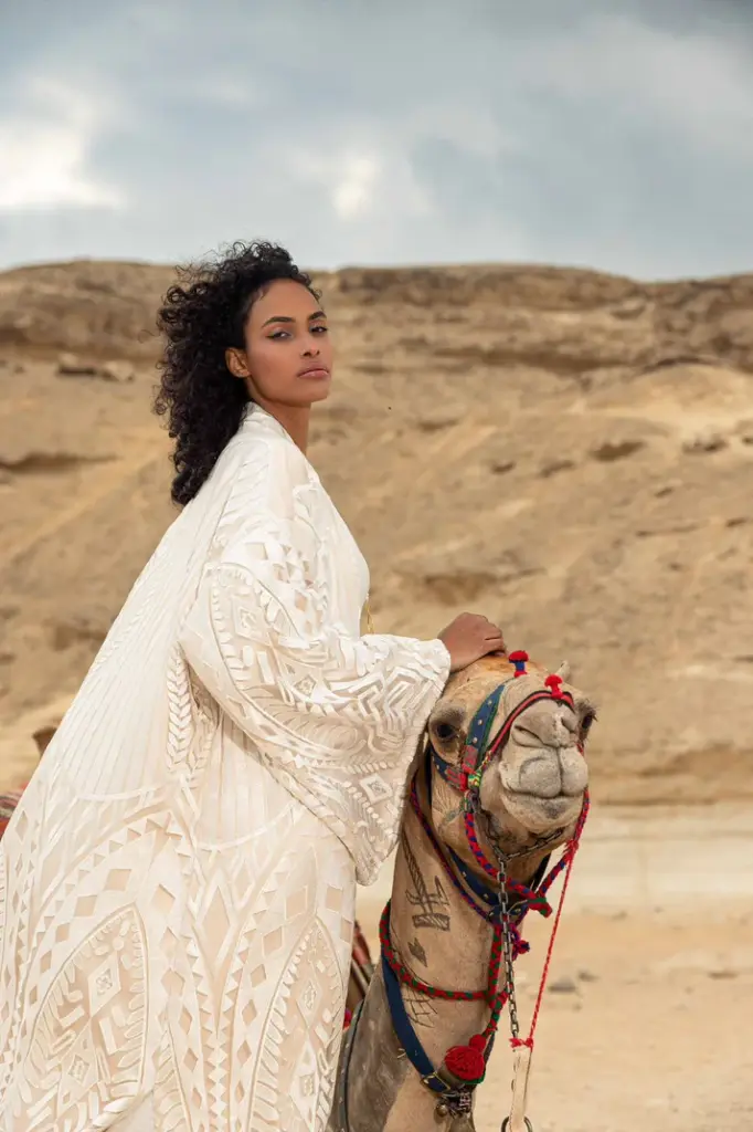 Textured Statement Kaftan