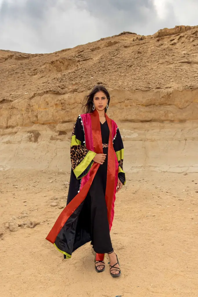 Modern Patchwork Kaftan