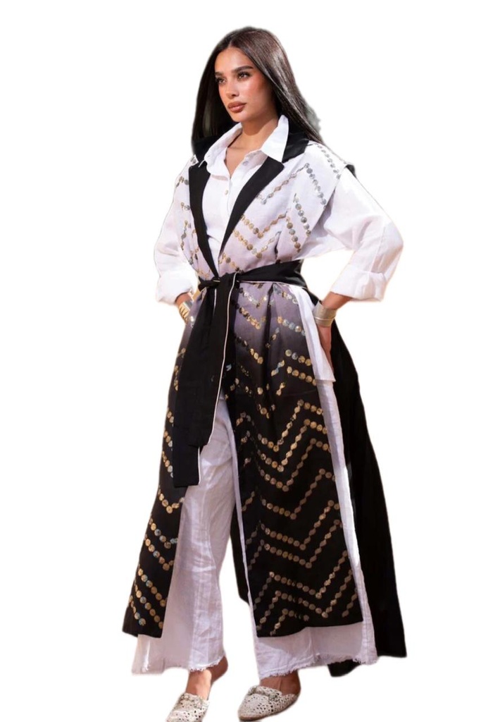 Set ElHosn Long Vest