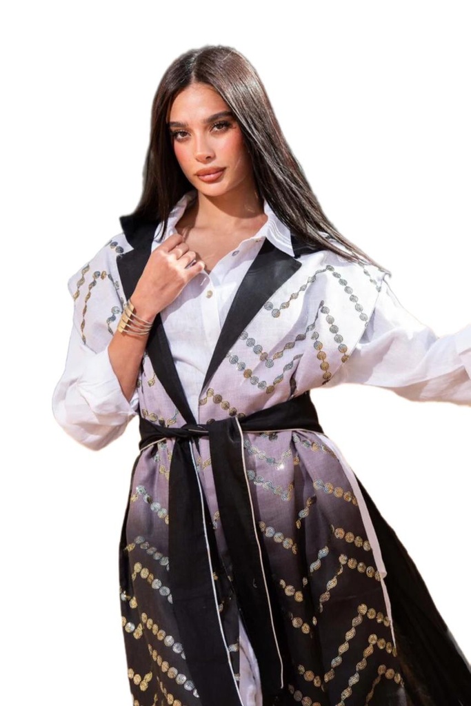 Set ElHosn Long Vest