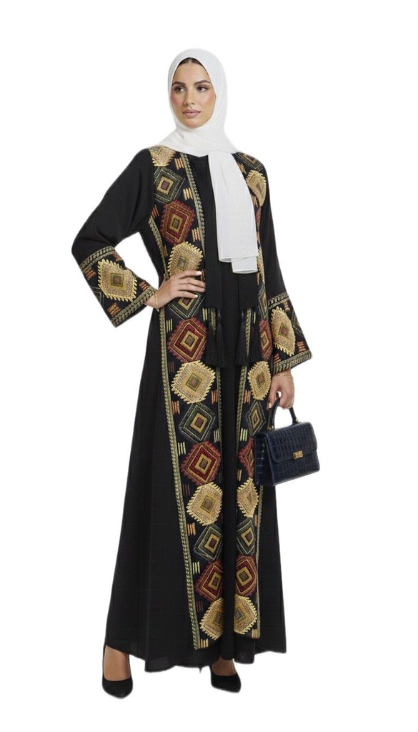 SHARQ Straight Embellished Kaftan