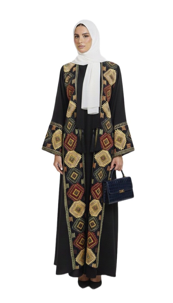 SHARQ Straight Embellished Kaftan