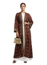 Royal Garnet Embellished Kaftan