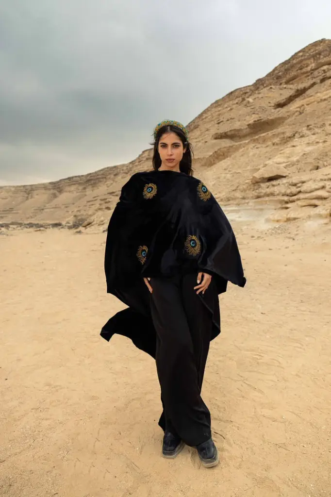 Mystic Midnight Velvet Kaftan