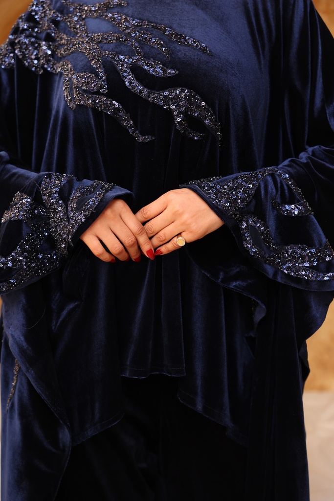 Midnight Spark Velvet Suit