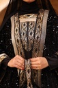 Pharaonic Embroidered Sequin Kaftan