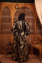 Luxury Patterned Organza Kaftan