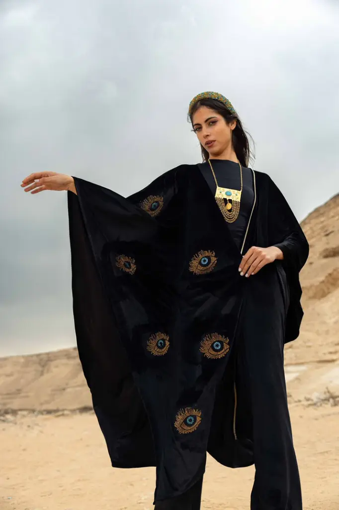 Mystic Midnight Velvet Kaftan