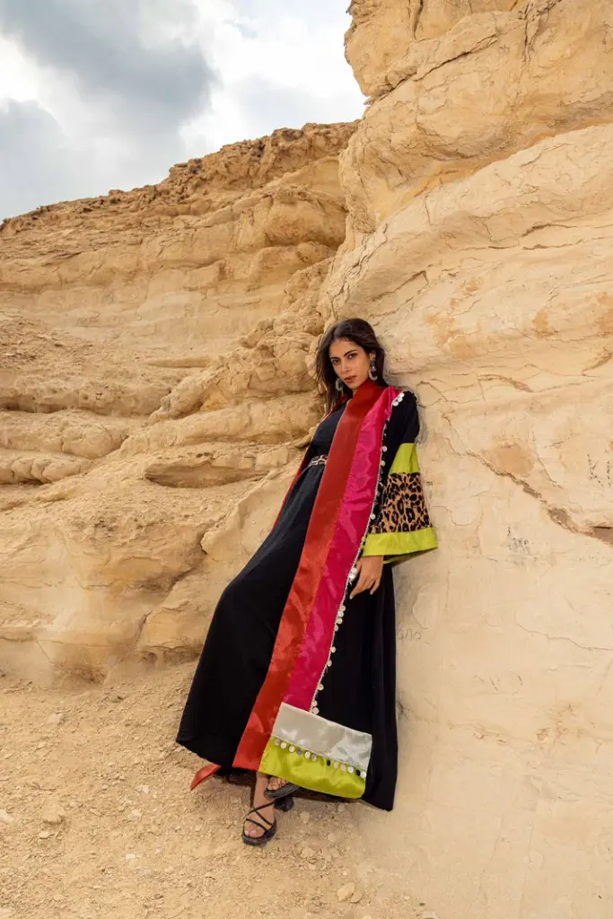 Modern Patchwork Kaftan