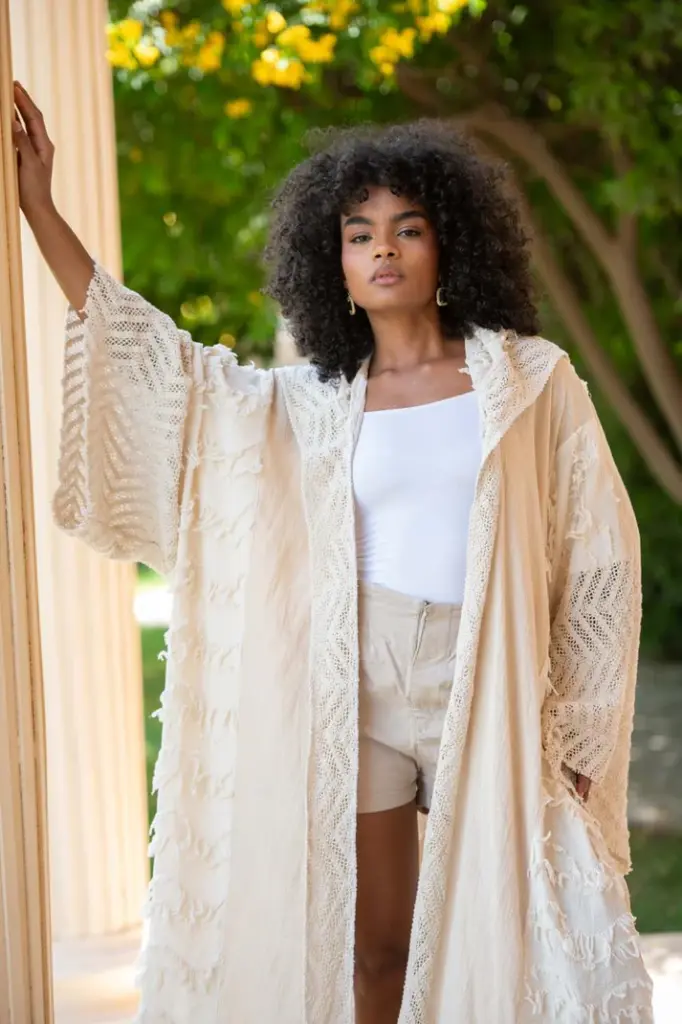 Samra Croshet Kaftan