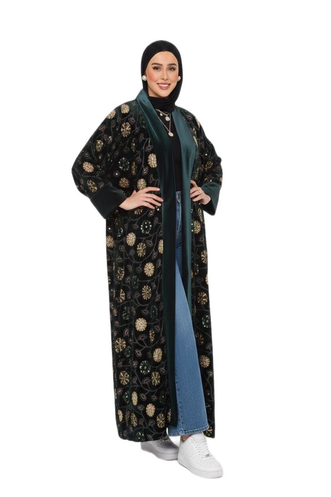 Sequin Embellished Kaftan