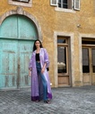 Lilac Double Face Kimono