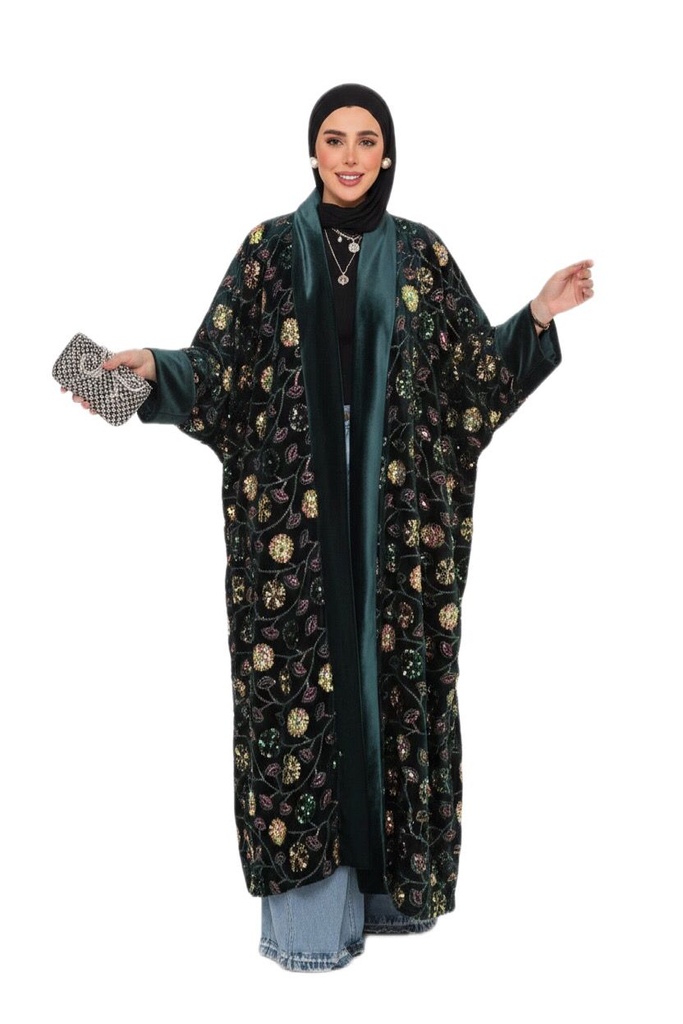 Sequin Embellished Kaftan