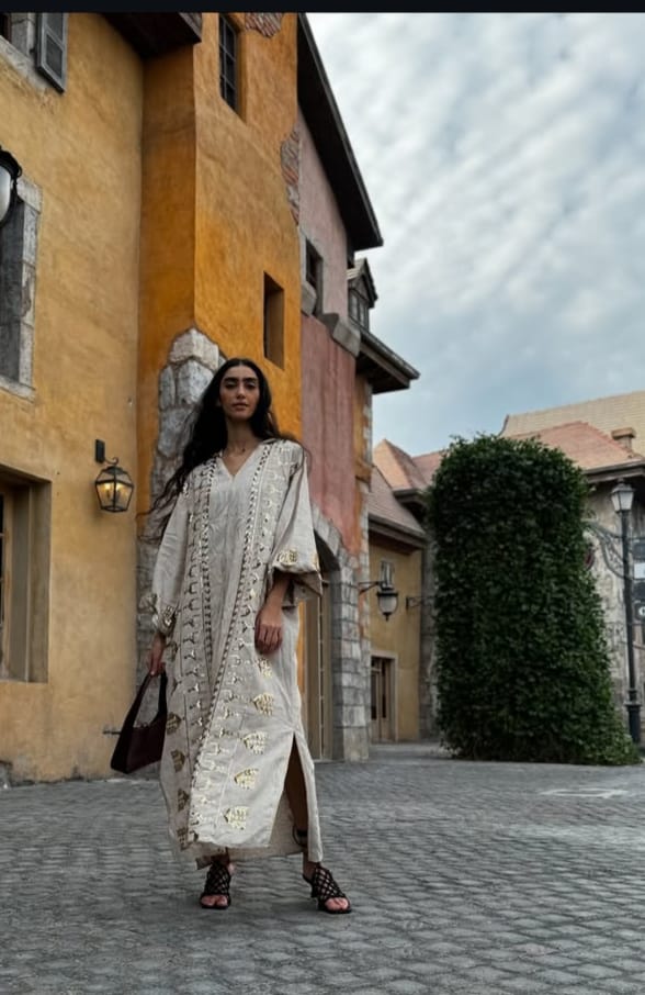Sahar Glow Kaftan Dress