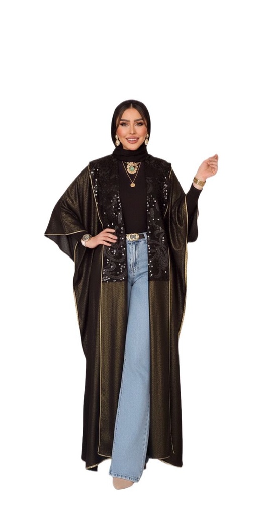 Shimmer Embroidered Kaftan