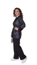 Organza Jacket Embellished Pantsuit