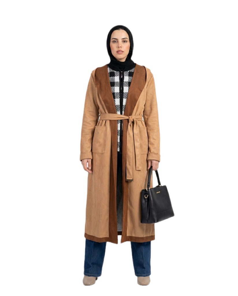 Belted Long Coat