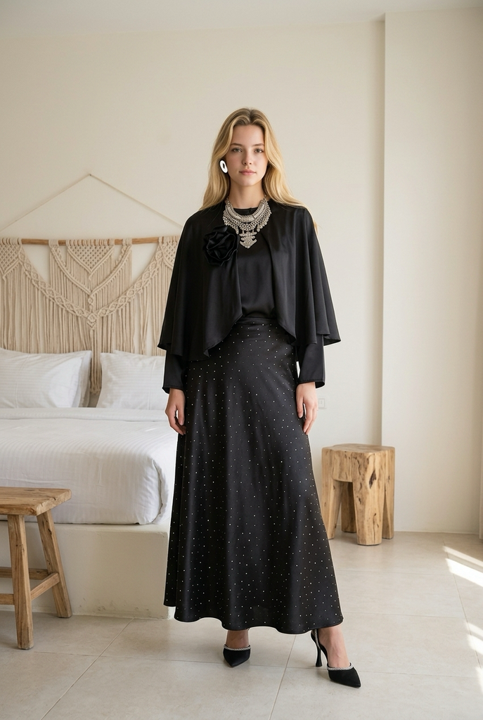 Embroidered Detail Tailored Suit