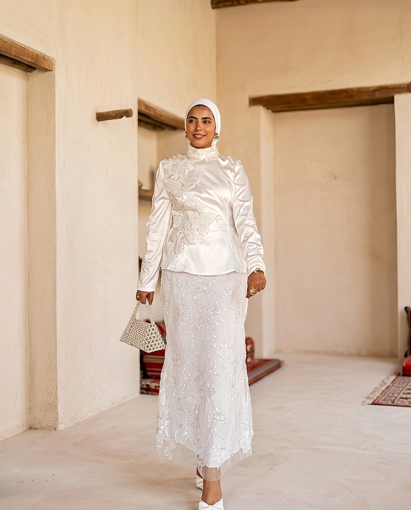 Handmade Embroidered Skirt Suit