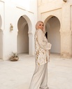  Three Piece Embroidered Vest Suit
