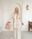  Three Piece Embroidered Vest Suit