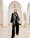 Three Piece Embroidered Vest Suit