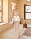 Handmade Embroidered Pants Suit