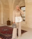Handmade Embroidered Pants Suit