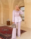 Handmade Embroidered Pants Suit