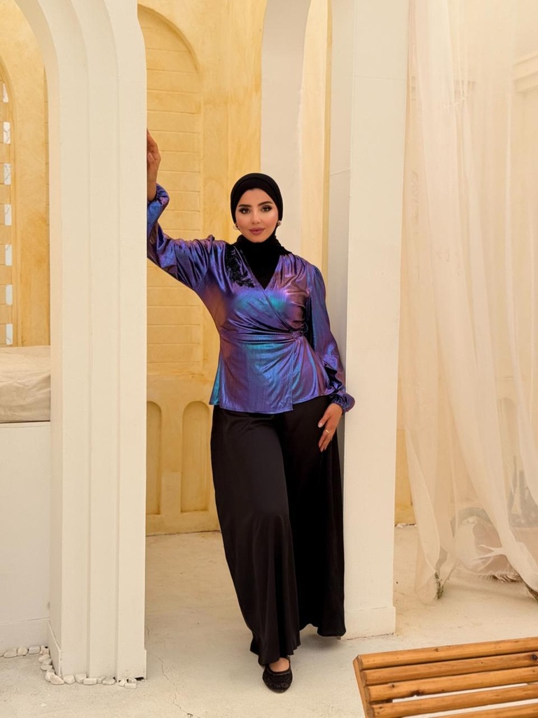 Embellished Shimmer Shirt